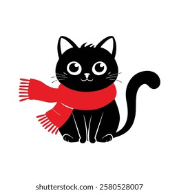 Rad Cat clipart Vector Design