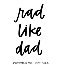 Rad like Dad