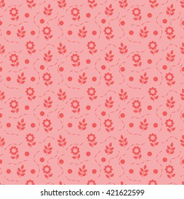 rad seamless flower pattern