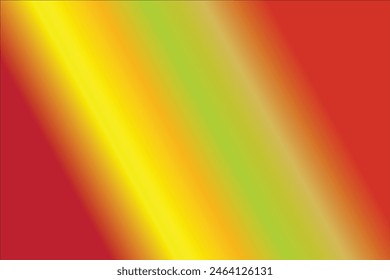 Rad, yellow, green, and orange color combination liner gradient background design