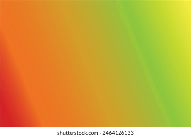 Rad, yellow, green, and orange color combination liner gradient background design