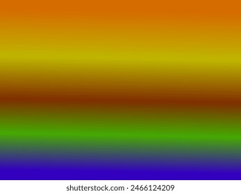 Rad,  yellow, green, sky blue, blue and brown color combination gradient background design.