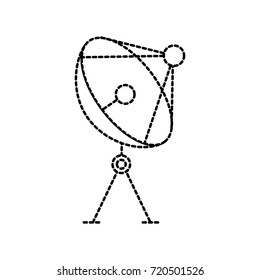 radar dish antenna for broadcast communication