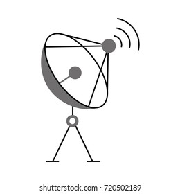 radar dish antenna for broadcast communication