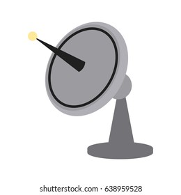 radar dish antenna for broadcast electronic communication