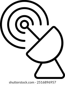 Radar Dish icon design for personal commercial use