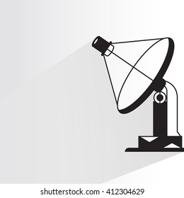 radar dish, satellite dish 