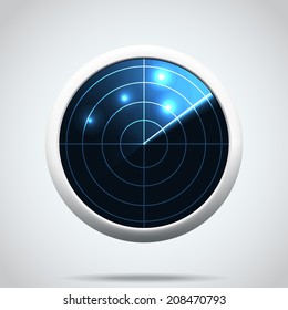 Radar icon. I