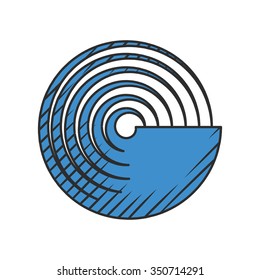 Radar icon. 