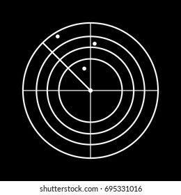 Radar icon .