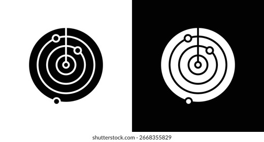 ícone Radar. design gráfico símbolos vetoriais pacote