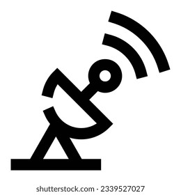 Radar icon. Internet technology concept. Icon in line style