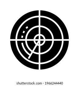 radar icon or logo isolated sign symbol vector illustration - high quality black style vector icons
