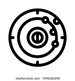 radar icon or logo isolated sign symbol vector illustration - high quality black style vector icons
