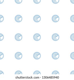 radar icon pattern seamless white background. Editable line radar icon. radar icon pattern for web and mobile.