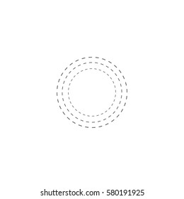 radar icon. sign design