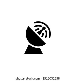 Radar icon vector graphic illustration