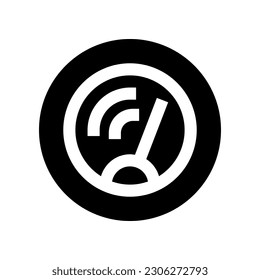 Radarsymbol für Ihre Website, Ihr Handy, Ihre Präsentation und Ihr Logo-Design.