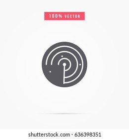 radar icon.army sign