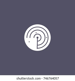 radar icon.army sign
