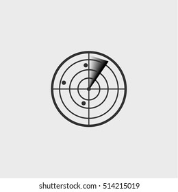radar icon,vector design