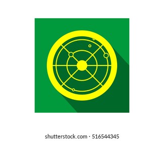 radar image vector icon logo symbol