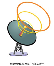 radar satellite icon