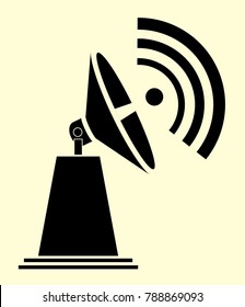 radar satellite icon