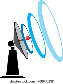 radar satellite icon
