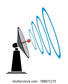 radar satellite icon