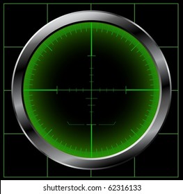 Radar screen (vector)