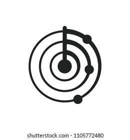 radar vector icon