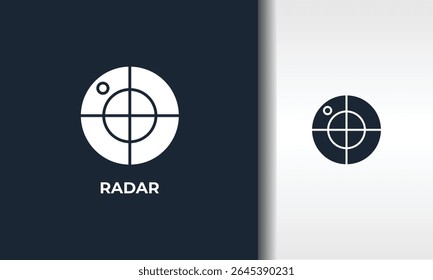 Radar Vector, Icon Or Logo Sign Isolated Symbol Illustration