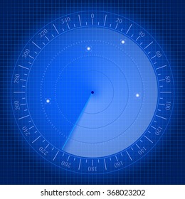 Radar Pattern Vector Radar Vector Illustration Stock Vector (Royalty Free) 368023202 ...