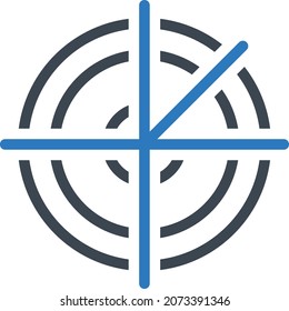 radar Vector illustration on a transparent background. Premium quality symbols. Glyphs  vector icon for concept and graphic design.