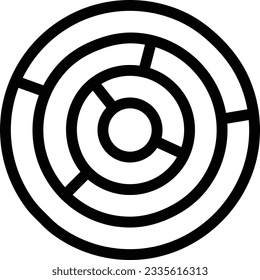 radar Vector illustration on a transparent background.Premium quality symmbols.Stroke vector icon for concept and graphic design. 
