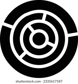 radar Vector illustration on a transparent background.Premium quality symmbols.Glyphs vector icon for concept and graphic design.