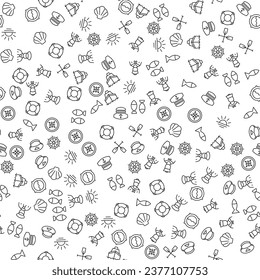 Radar, Wheelchair, Sun, Hat Seamless Pattern for printing, wrapping, design, sites, shops, apps  