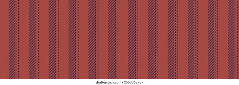 Rade vector textile vertical, scenery seamless stripe lines. Mpg fabric background texture pattern in red and pink colors palette.