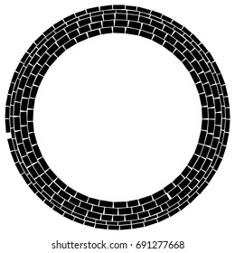 Radial abstract element, abstract geometric motif, element, mandala to use in fashion, web or print illustrations