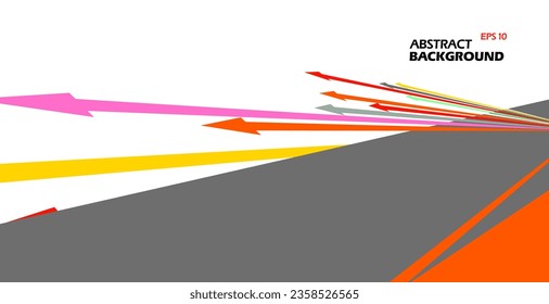 Radial abstract graphic design, vector background.