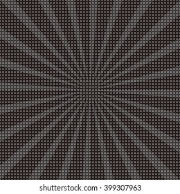 Radial background.