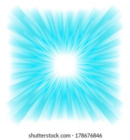 Radial Background in  color  - Illustration .