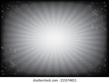 Radial background vector illustration.