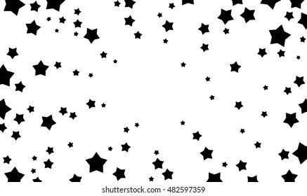 Radial black concentric stars on white background Sun ray or star burst elements Zoom effect Superhero frame Vector isolated object for website, card, poster
