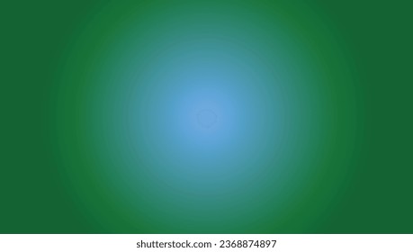 Radial blue and green color gradient. Vector elements for your background. green abstract gradient. defocused background. 