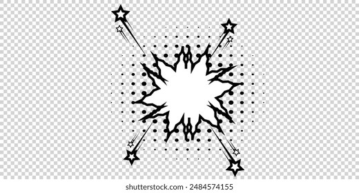 Radial blaue Geschwindigkeitslinien für Comic-Bücher. Explosion Hintergrund.Vektorillustration.
