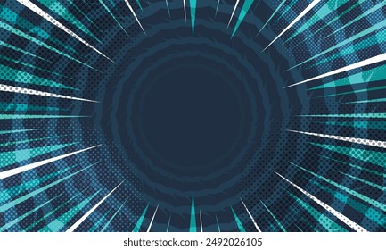Radial burst line effect abstract background
