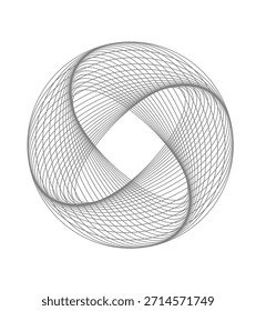 Linhas de círculo radiais. Fala com listras irradiantes. ícone Linhas circulares. Símbolo dos raios solares. Layout de elemento de design plano. Mockup de forma geométrica de ilusão abstrata.