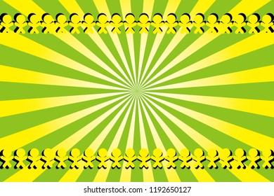 Radial concentrating background material Wallpaper, Teamwork and confidential image, group associates